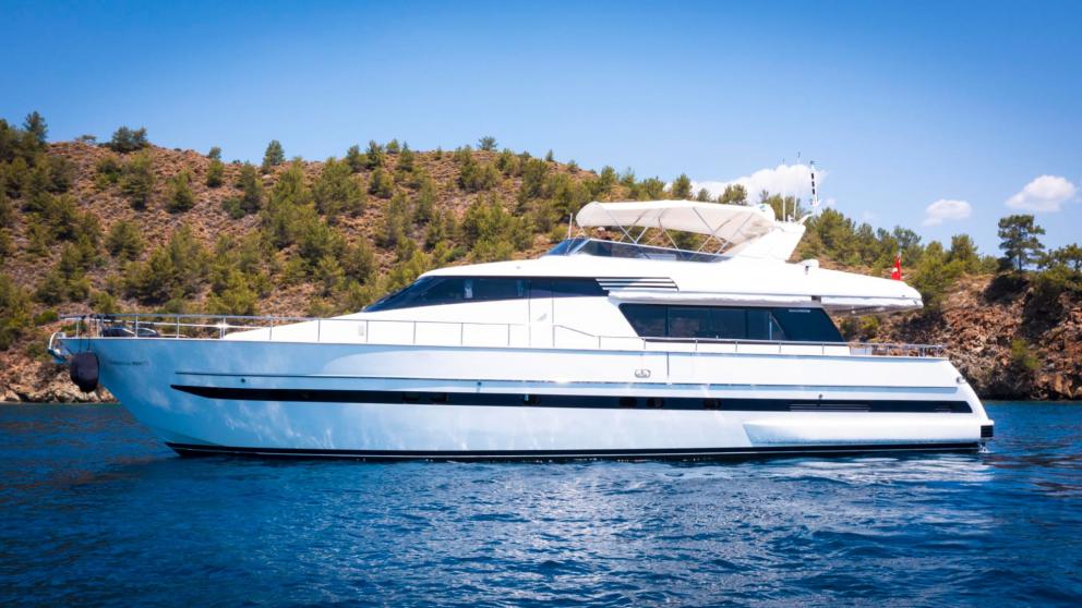 Sanlorenzo Motor Yacht charter in Turkey